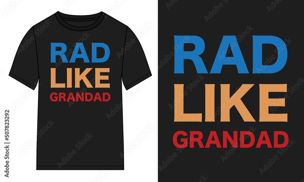 Red like grandad Typography t-shirt Chest print design Ready to print. Modern, lettering t shirt vector illustration isolated on black template view. Apparel calligraphy text graphic Print on demand.
Red like grandad Typography t-shirt Chest print design Ready to print. Modern, lettering t shirt vector illustration isolated on black template view. Apparel calligraphy text graphic Print on demand.