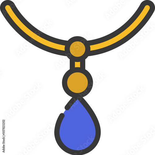 Droplet Necklace Icon