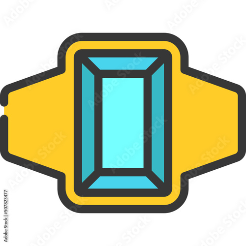 Baguette Ring Icon