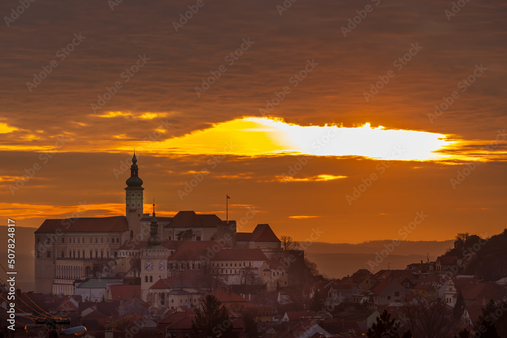 Mikulov castle, South Moravia, Czech Republic Mikulov castle, South Moravia, Czech Republic