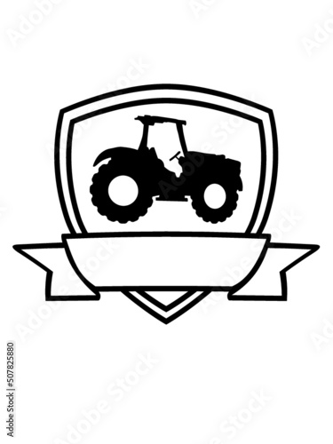 Banner Schild Traktor 