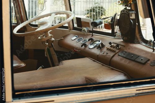 Vintage Vehicle Interior