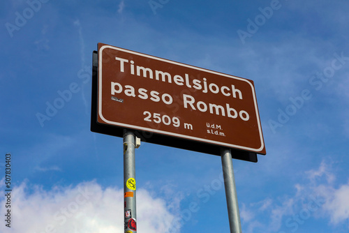 Passhöhe Timmelsjoch