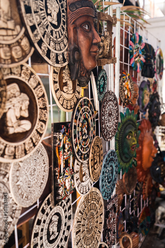 mayan handicrafts in the mexican caribbean