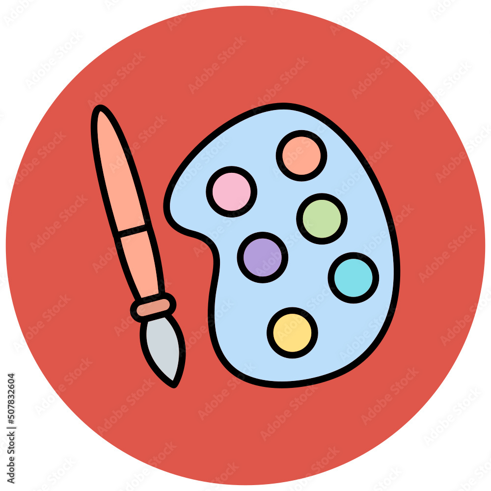 Color Palette Icon