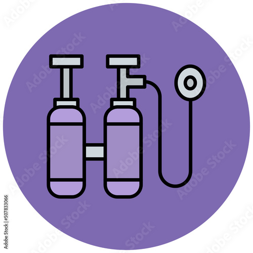 Oxygen Tank Icon