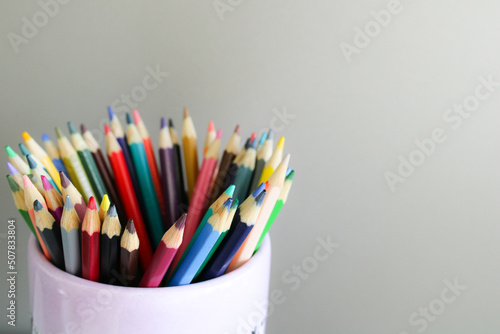 pencils in a cup
