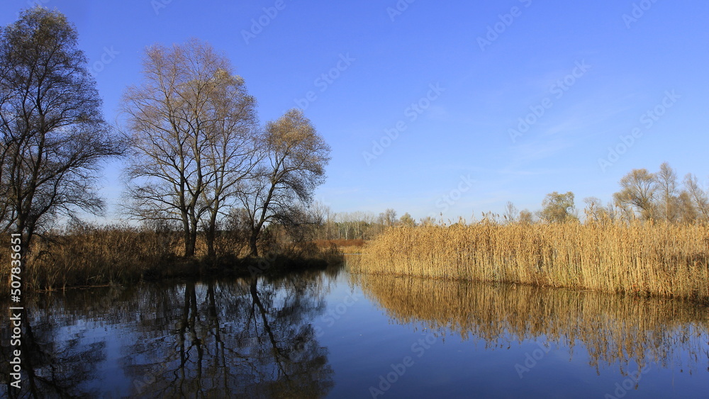 lake in autumn