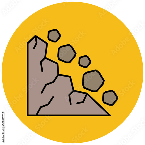 Land Slide Icon