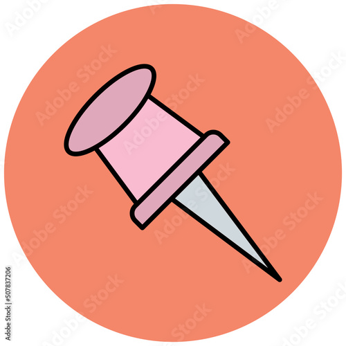 Push Pin Icon