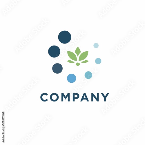 Abstract spiritual logo design