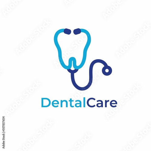 Dental care service logo