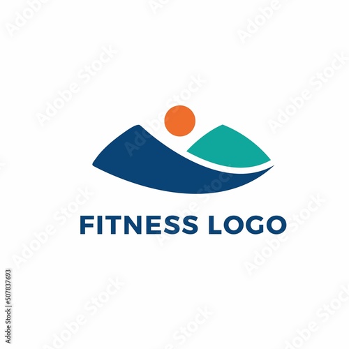 Health and fitness logo design