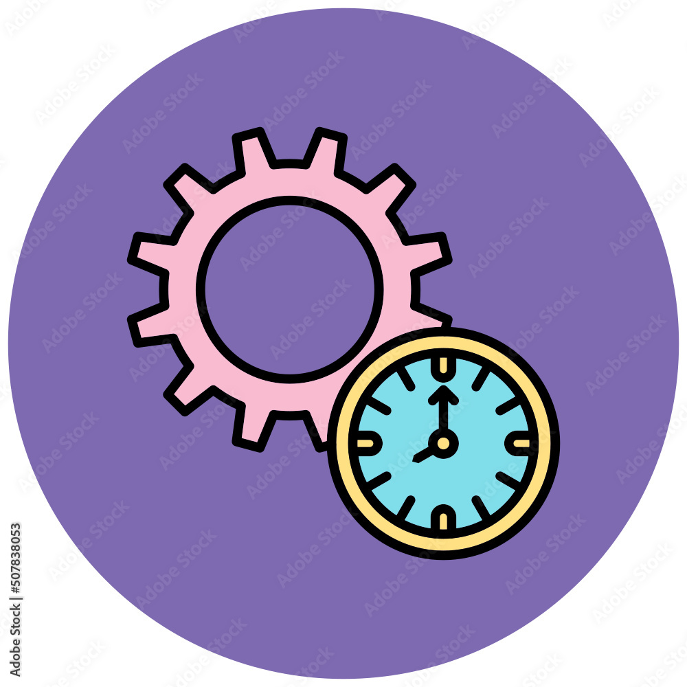 Time Management Icon Time Management Icon