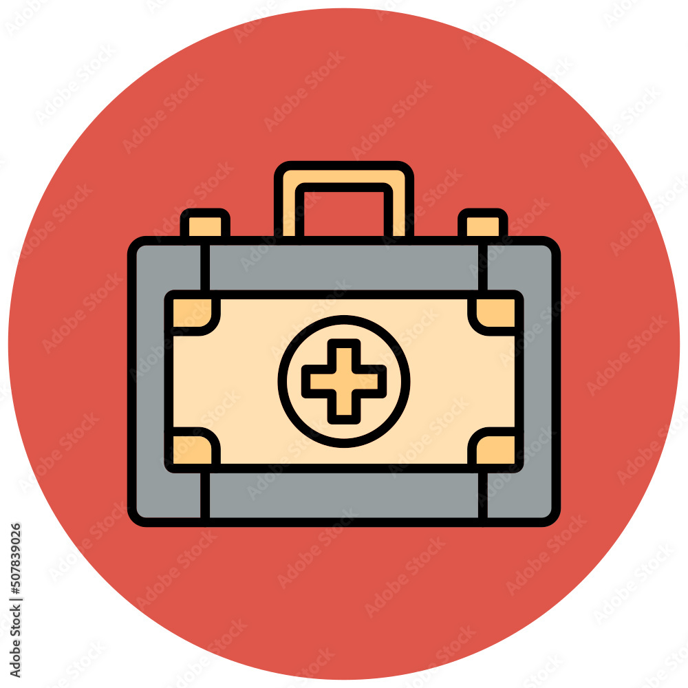 Fototapeta premium First Aid Kit Icon