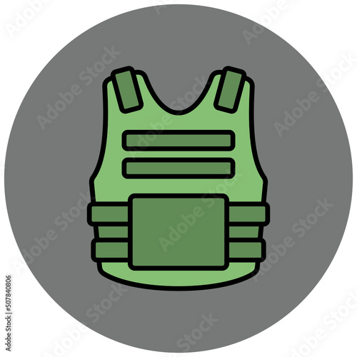 Bulletproof Vest Icon