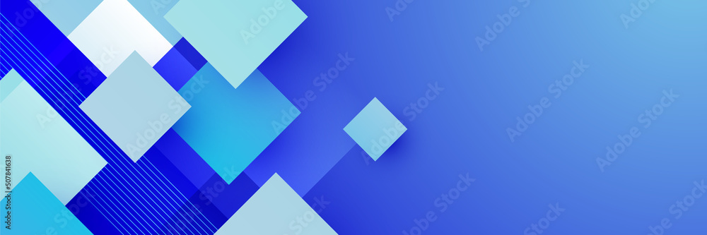 Light blue abstract banner background Light blue abstract banner background