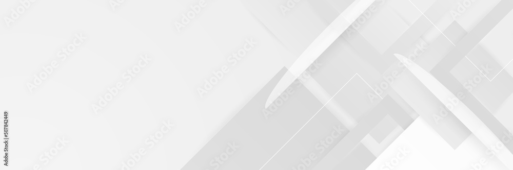 White abstract banner background White abstract banner background