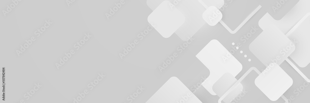 White abstract banner background White abstract banner background