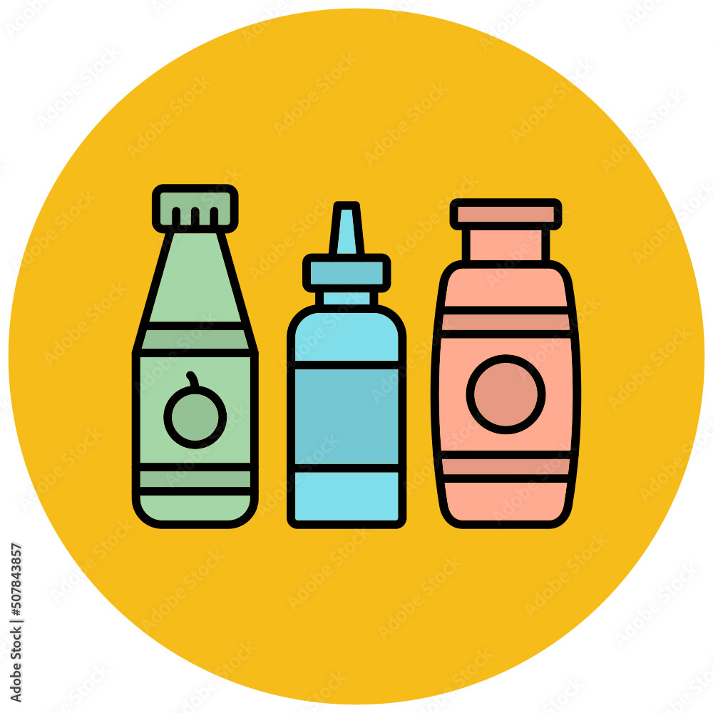 Bottles Icon Bottles Icon