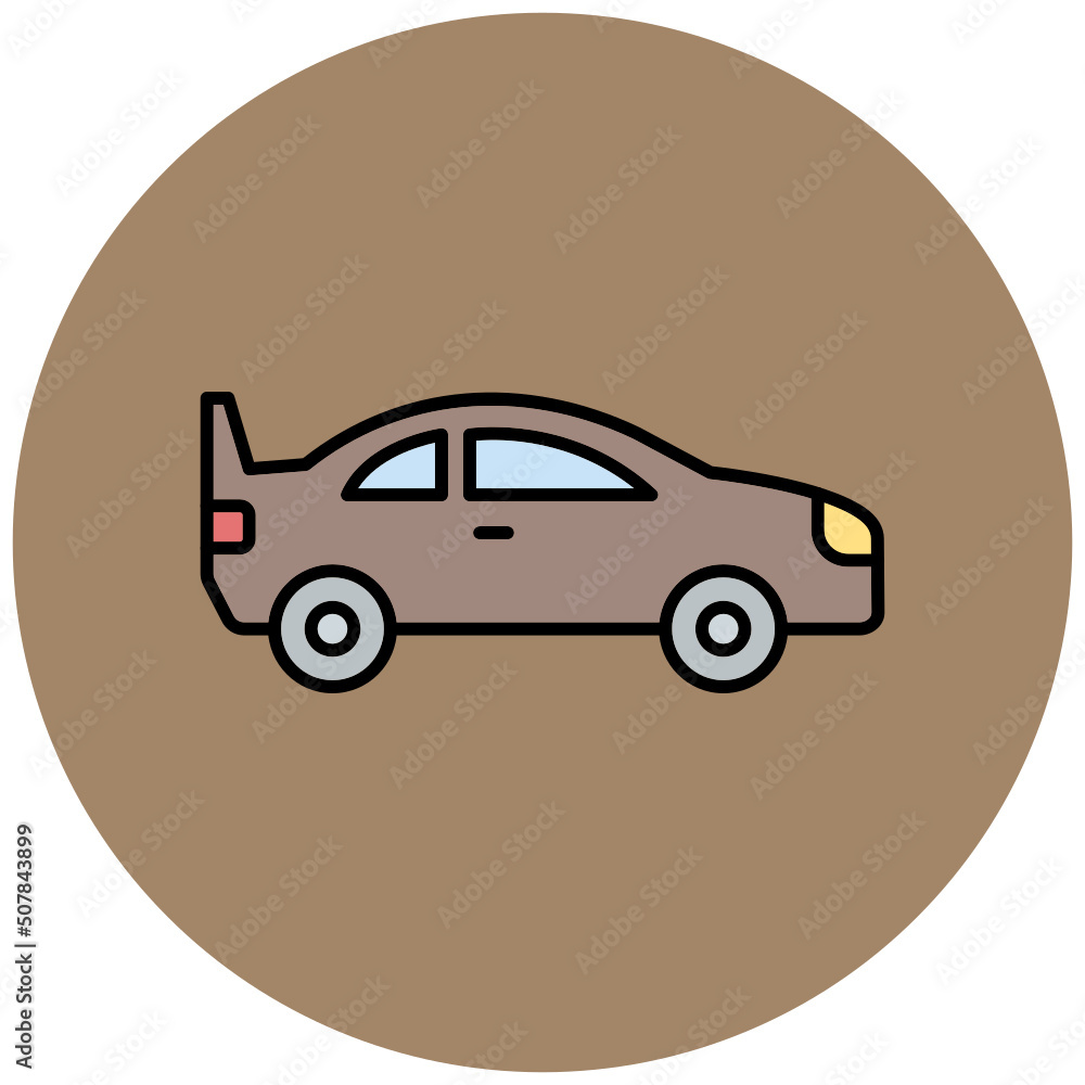 Toy Car Icon Toy Car Icon