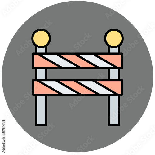 Road Blockade Icon