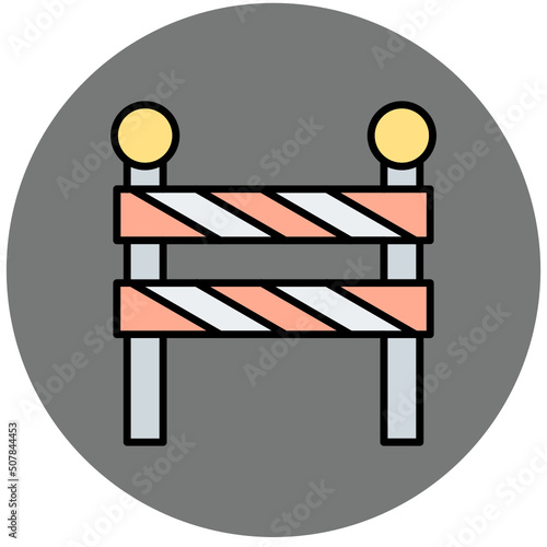 Road Blockade Icon