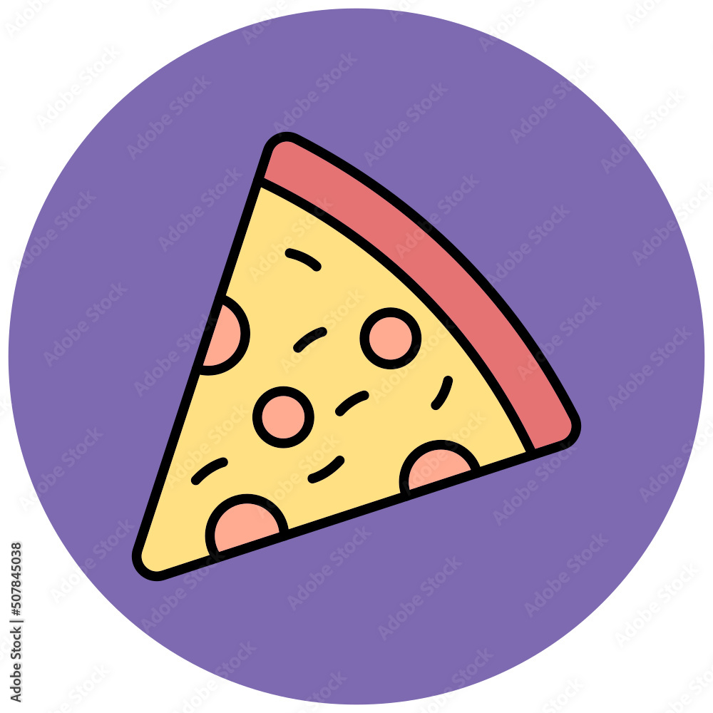 Pizza slice Icon Pizza slice Icon