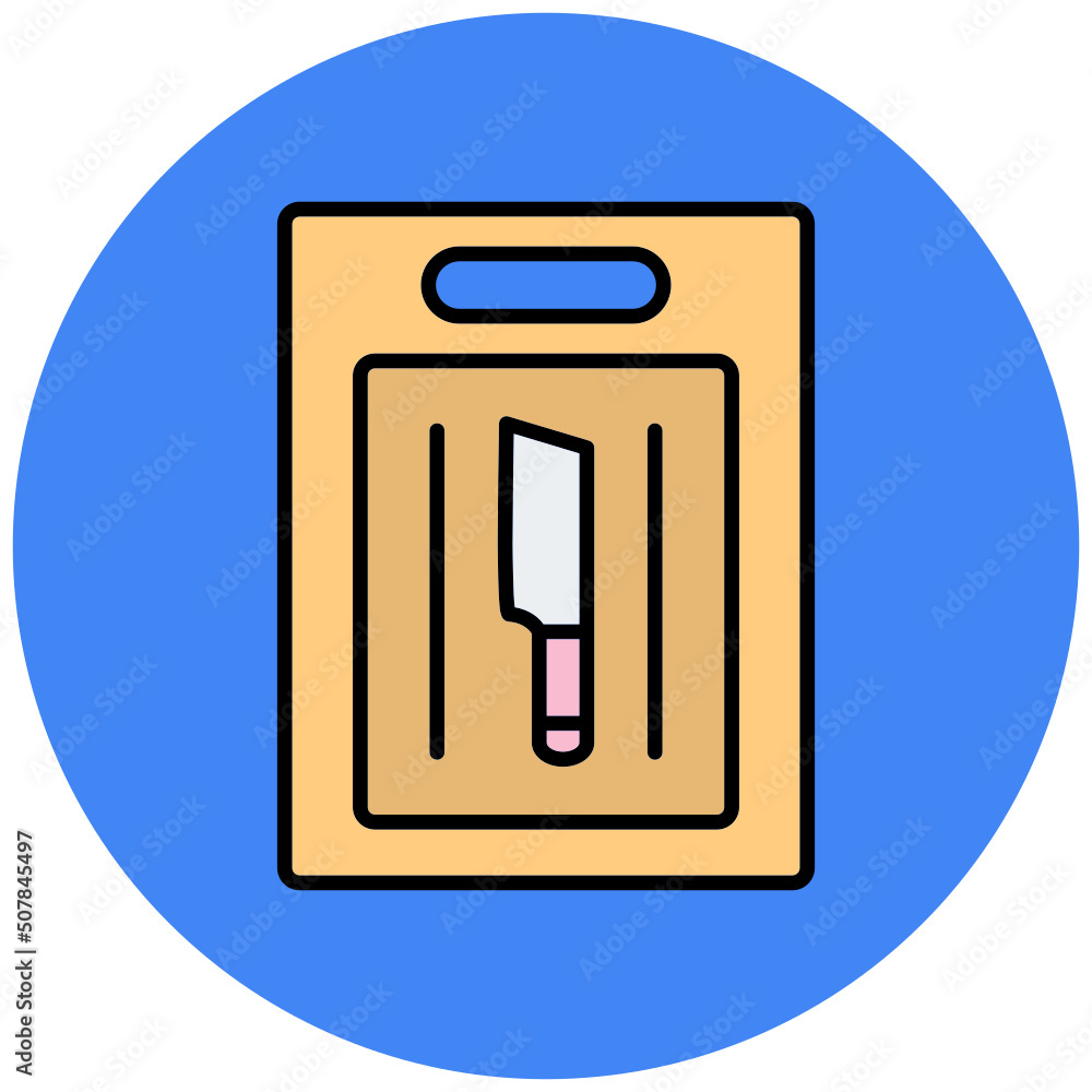 Cutting board Icon Cutting board Icon