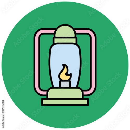 Oil lamp Icon