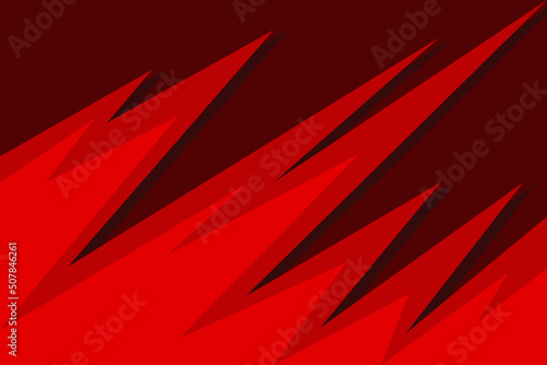 Minimalist background with gradient jagged zigzag pattern and some copy space area