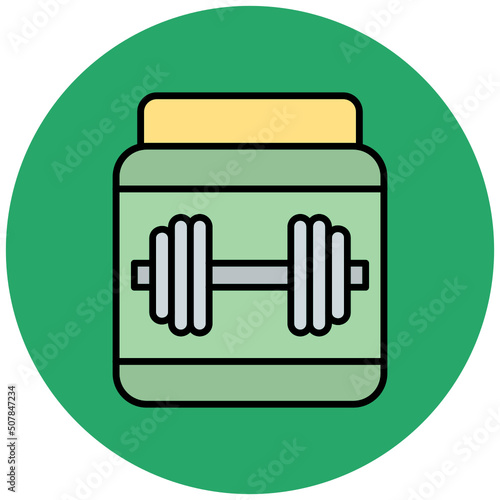 Protein Powder Icon