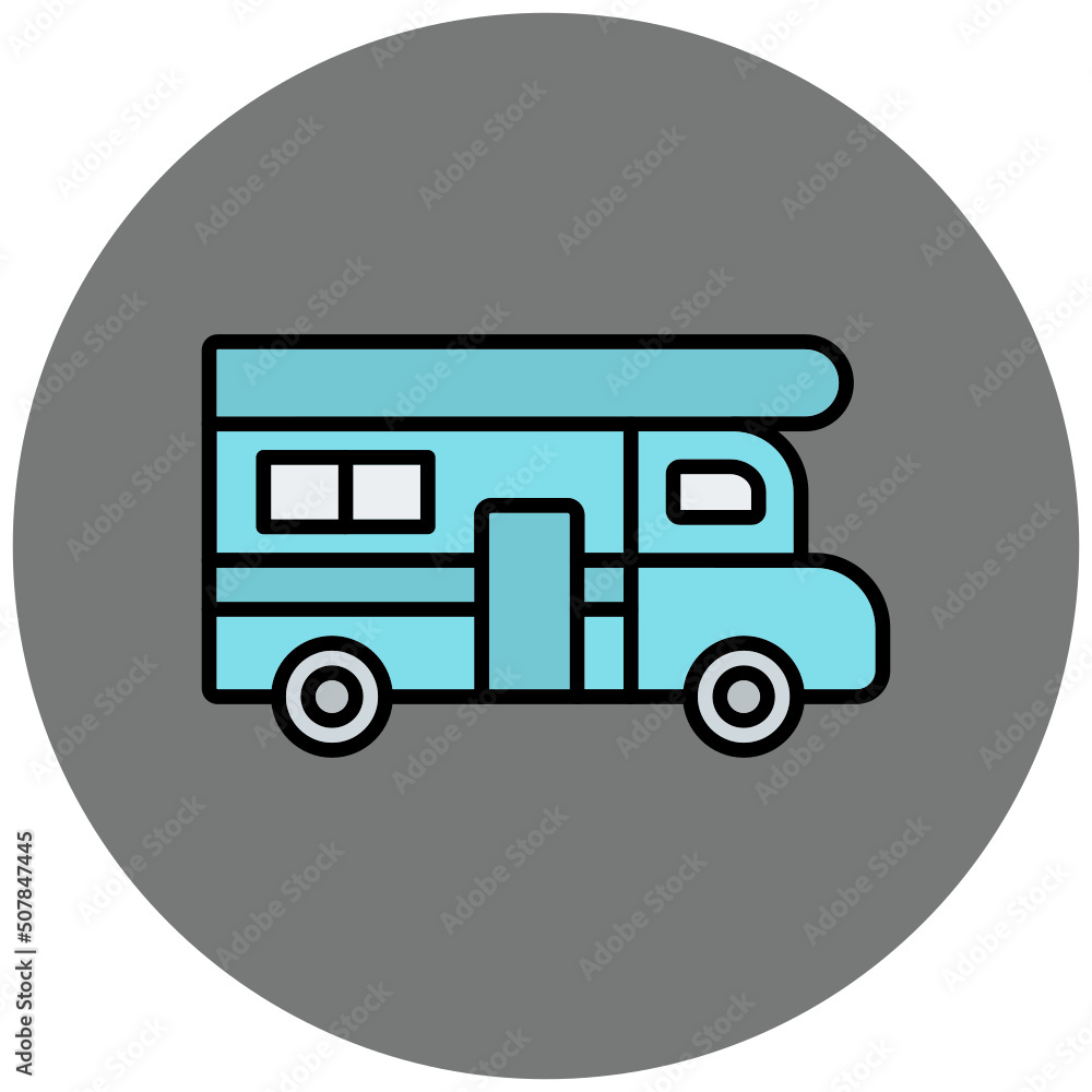 Caravan Icon Caravan Icon