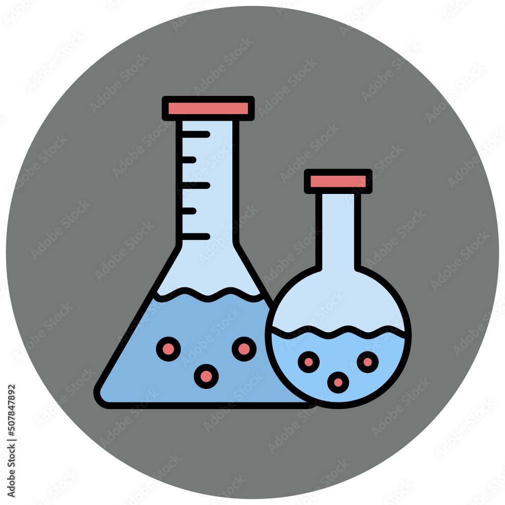 Chemistry bottle Icon Chemistry bottle Icon