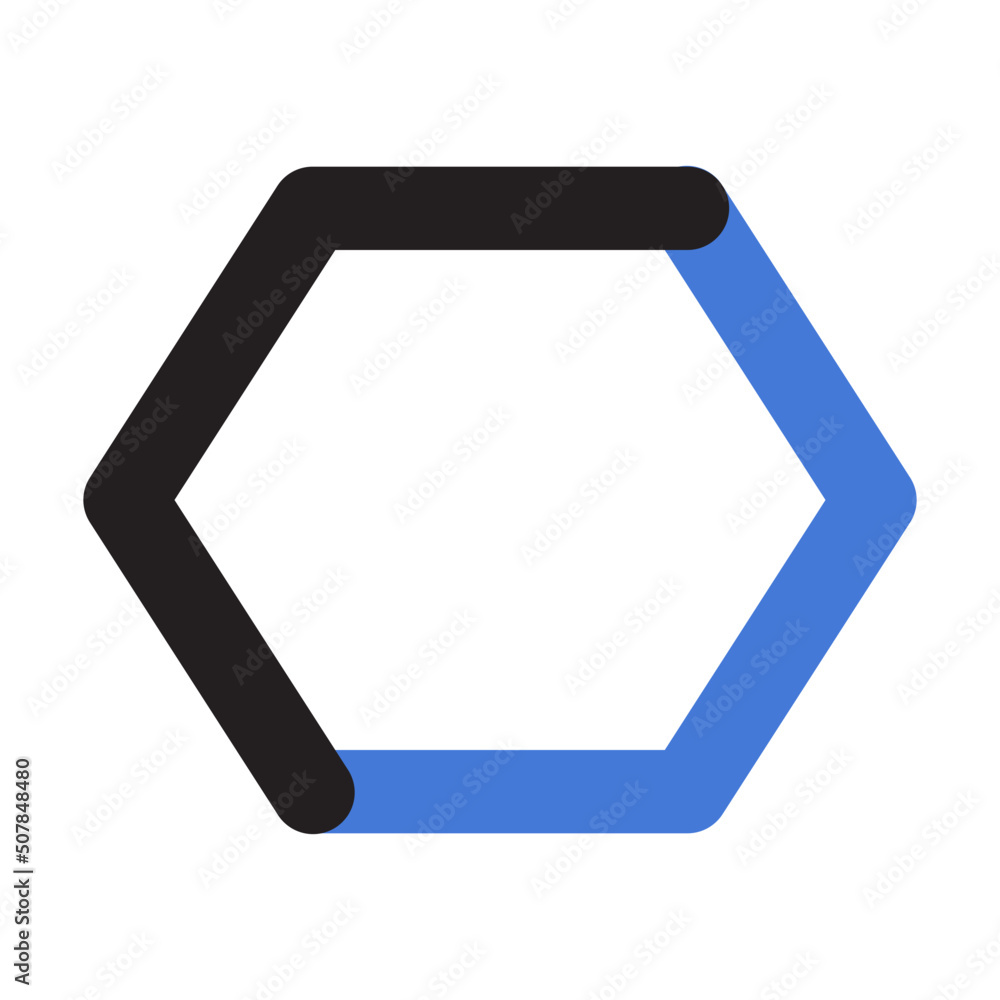 polygon icon illustration polygon icon illustration
