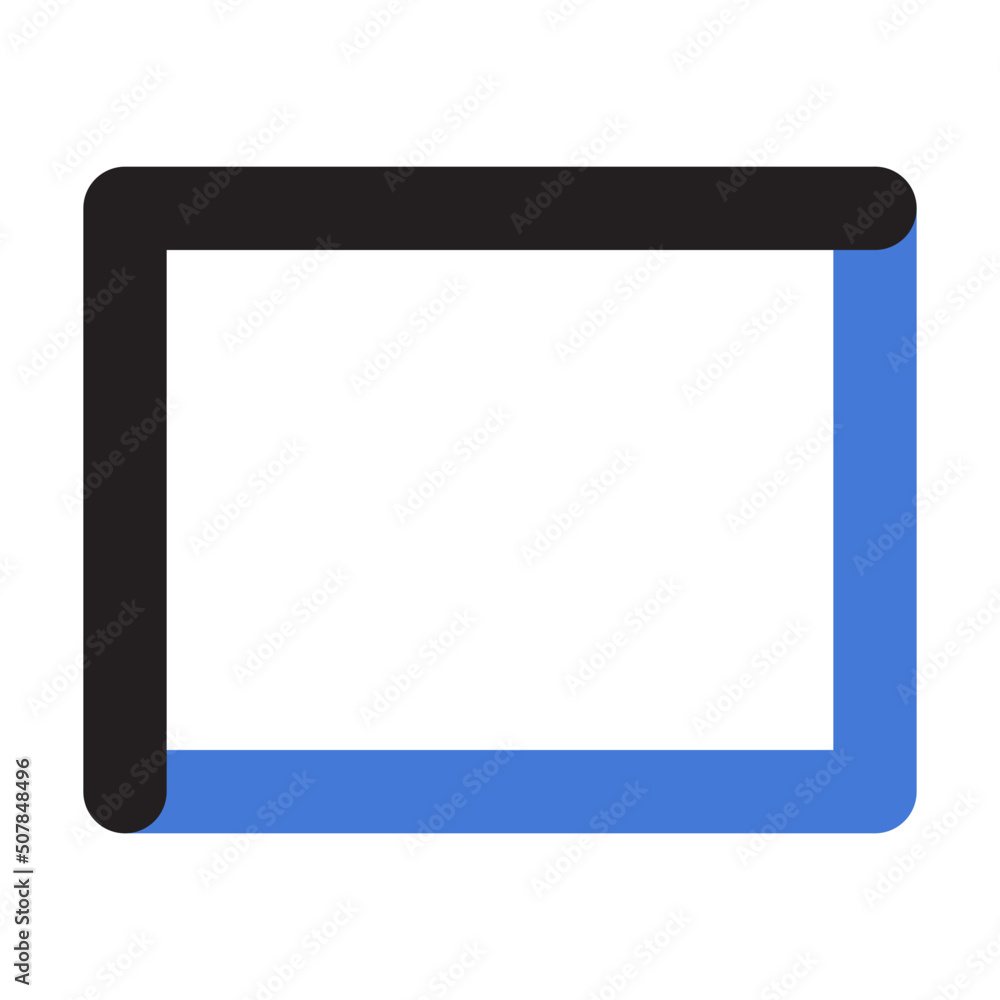 rectangle icon illustration rectangle icon illustration