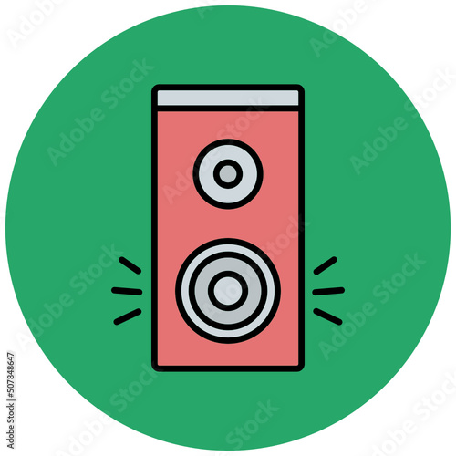 Speaker Box Icon