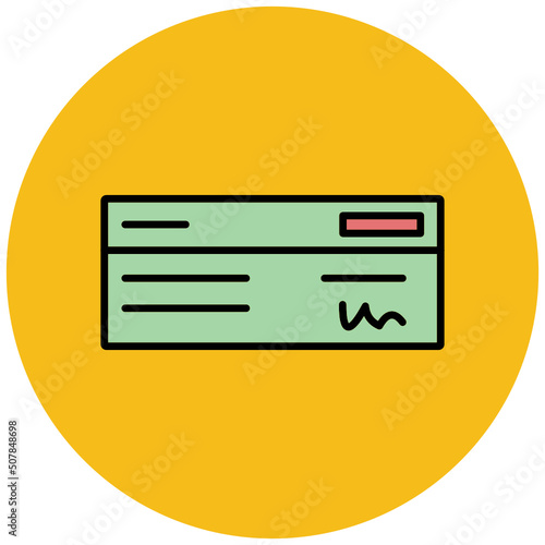 Cheque Icon