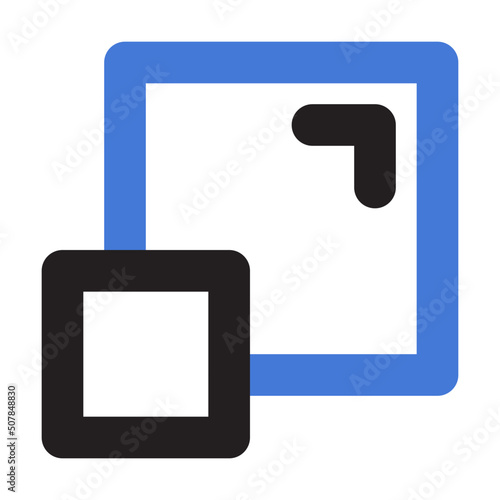 resize icon illustration