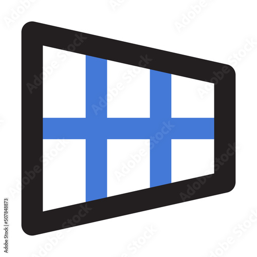 perspective icon illustration