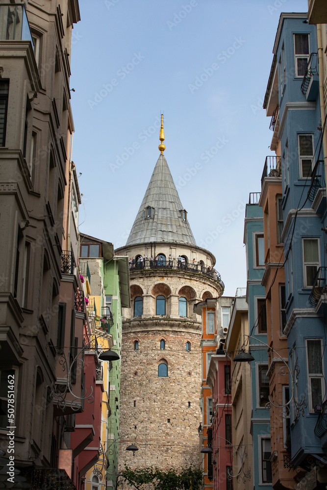 Galata Tower Beyoglu Istanbul Turkey