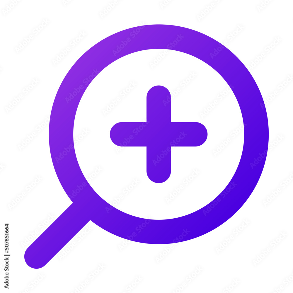 zoom in icon illustration zoom in icon illustration