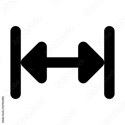 width icon illustration