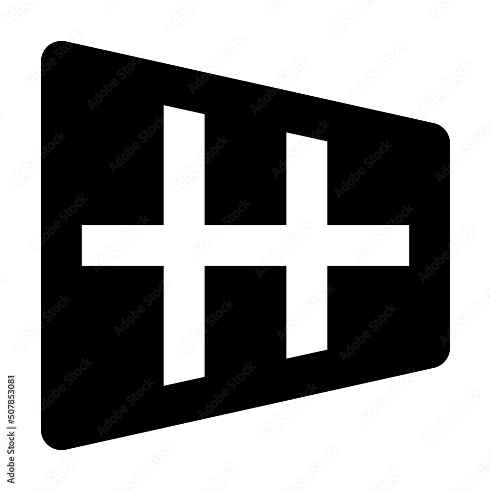 Fototapeta premium perspective icon illustration