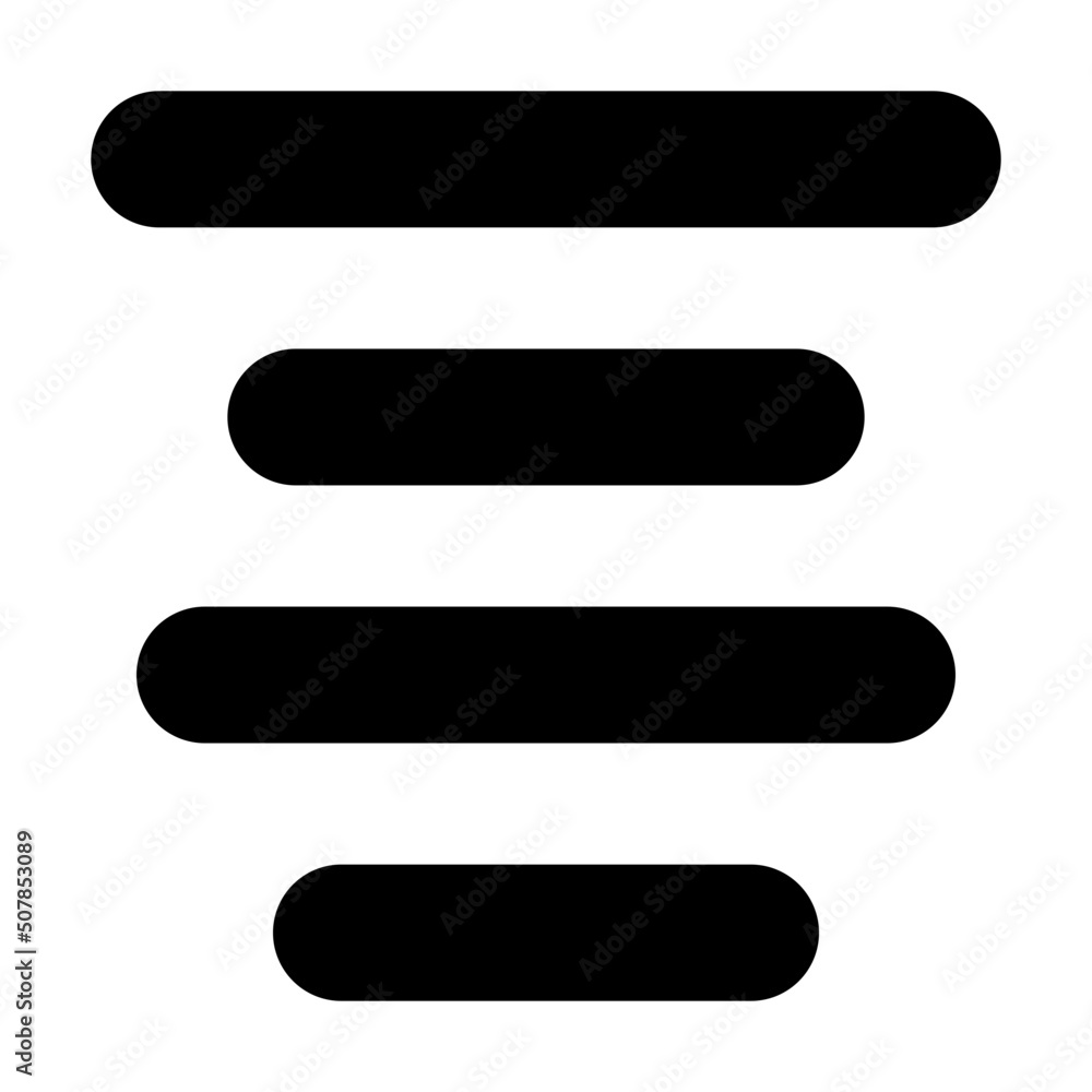align text center icon illustration align text center icon illustration