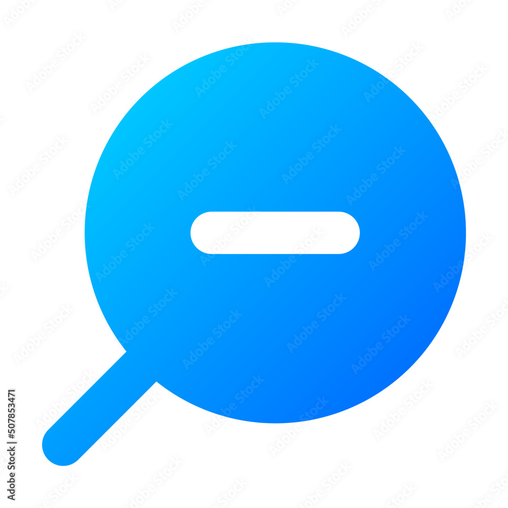 zoom out icon illustration zoom out icon illustration