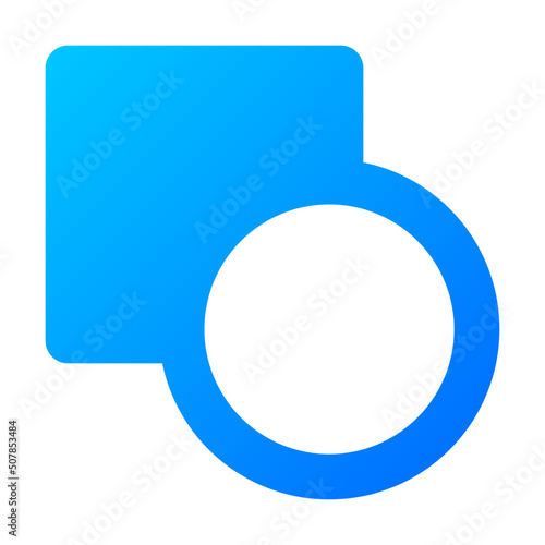 front minus icon illustration
