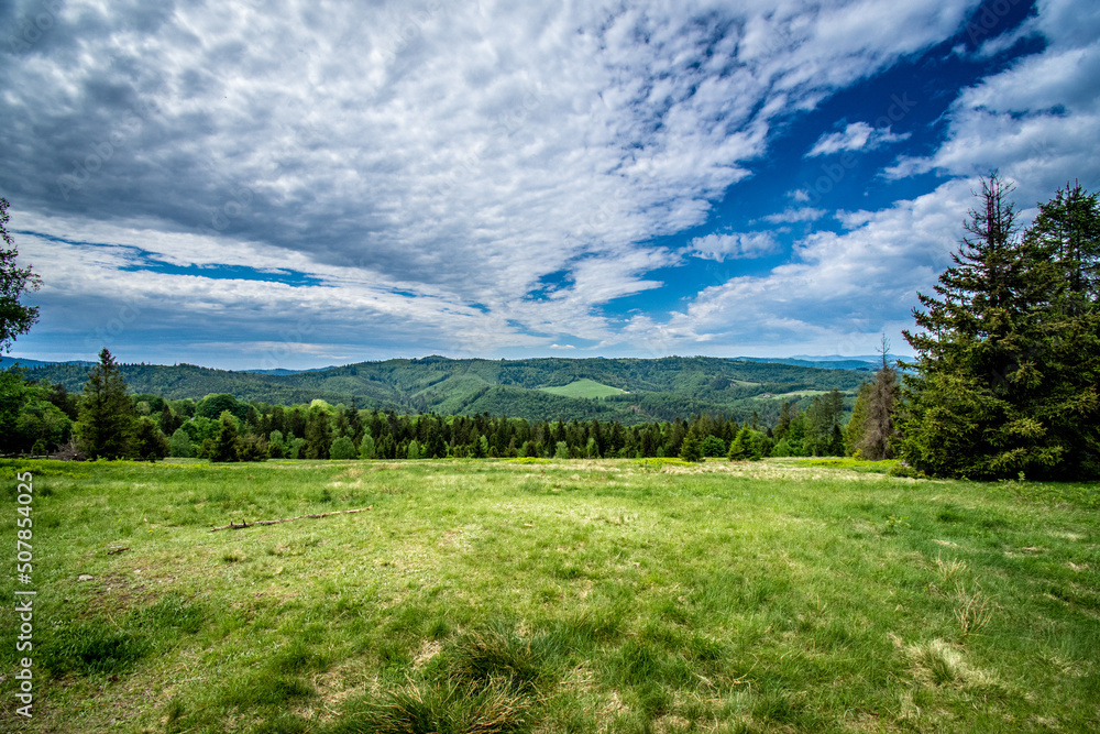 landscape of the beskids