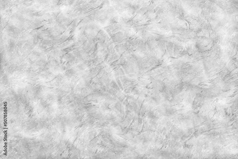 Naklejka premium Concrete wall white and gray color for background. Old grunge textures with scratches and cracks. White and gray painted cement wall texture.
