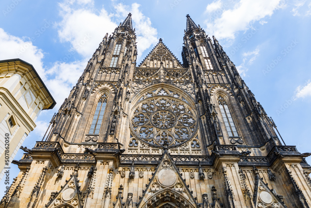 St. Vitus Cathedral in the Prague, Czech Republic